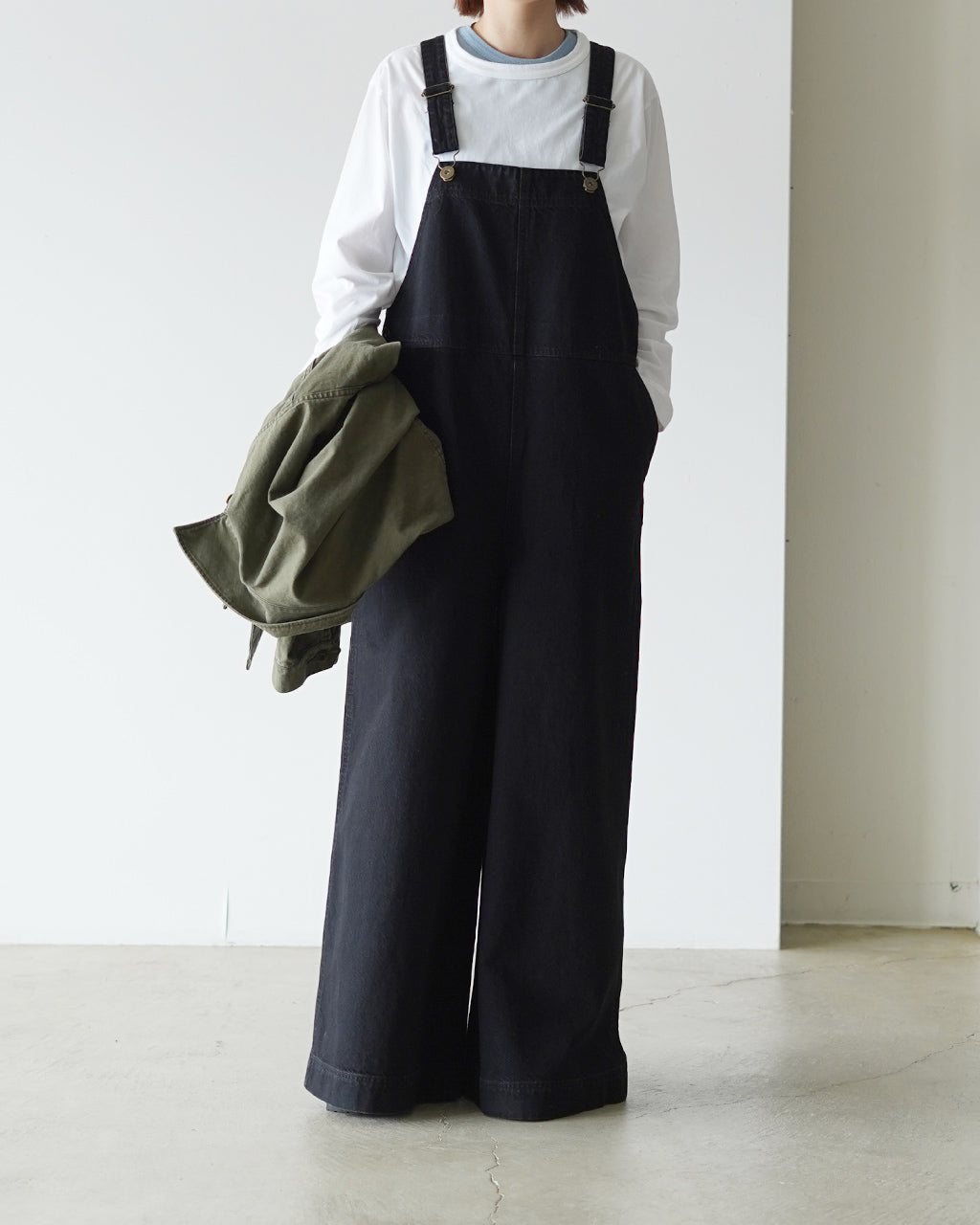 VINTAGE DENIM SALOPETTE 126109051