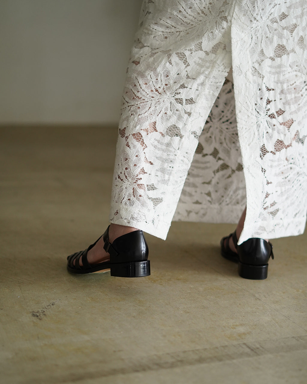 LEAF RASCHEL LACE SKIRT 126113122