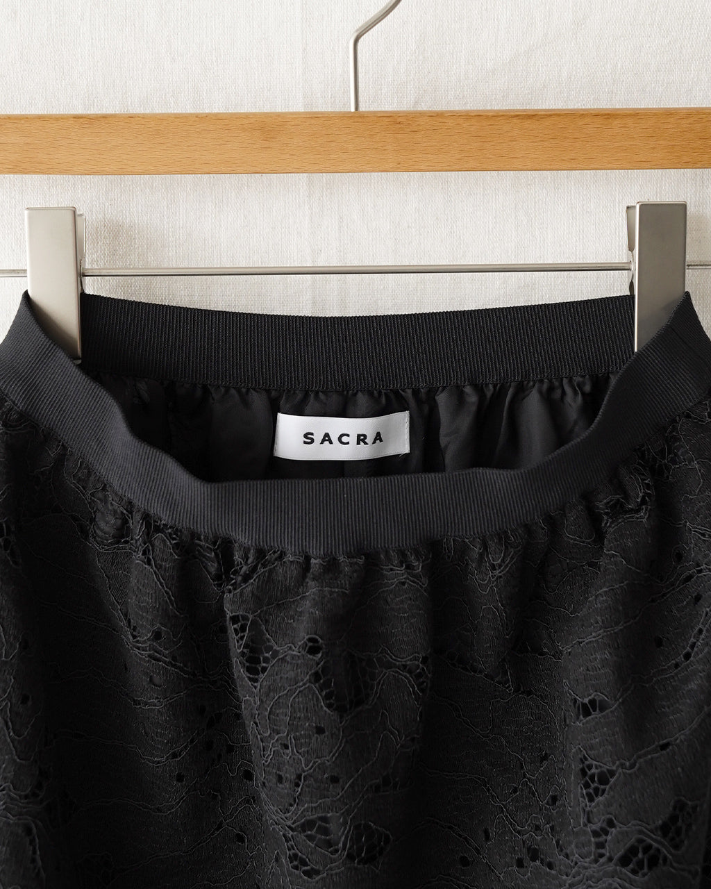 LEAF RASCHEL LACE SKIRT 126113122