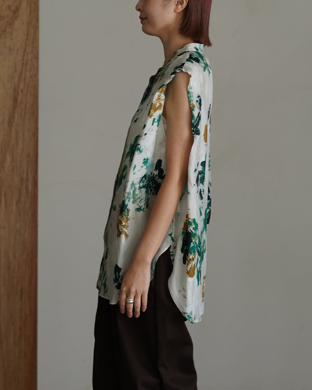 BLURRED FLORA TOP 126115071