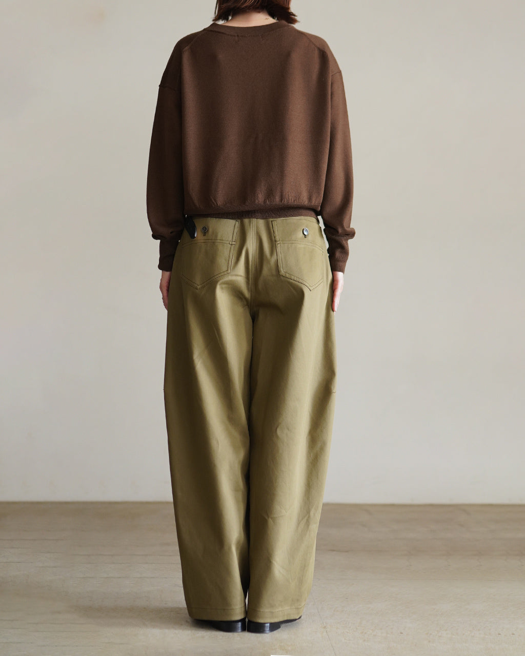 VINTAGE COTTON GABARDINE PANTS 126518111