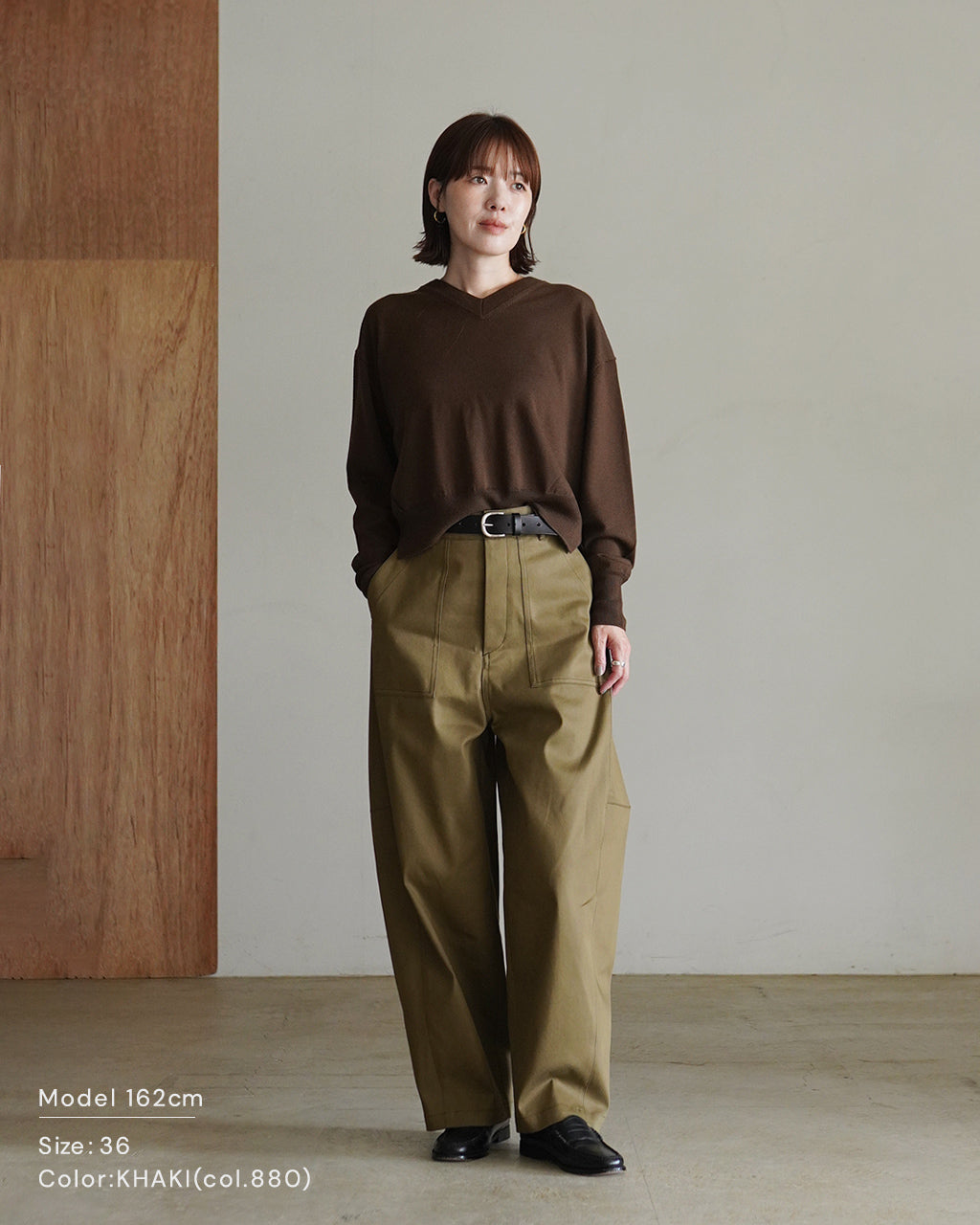 VINTAGE COTTON GABARDINE PANTS 126518111