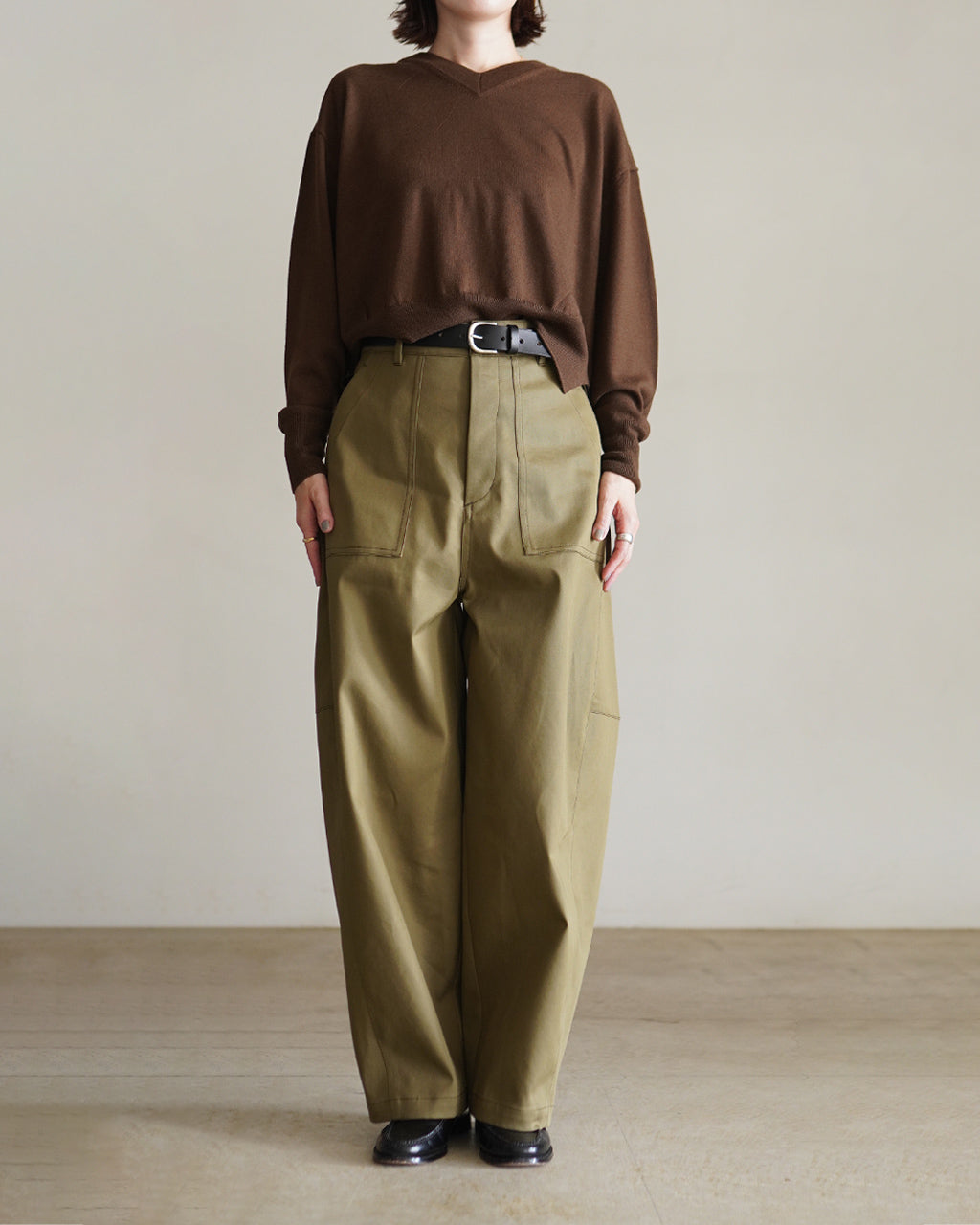VINTAGE COTTON GABARDINE PANTS 126518111