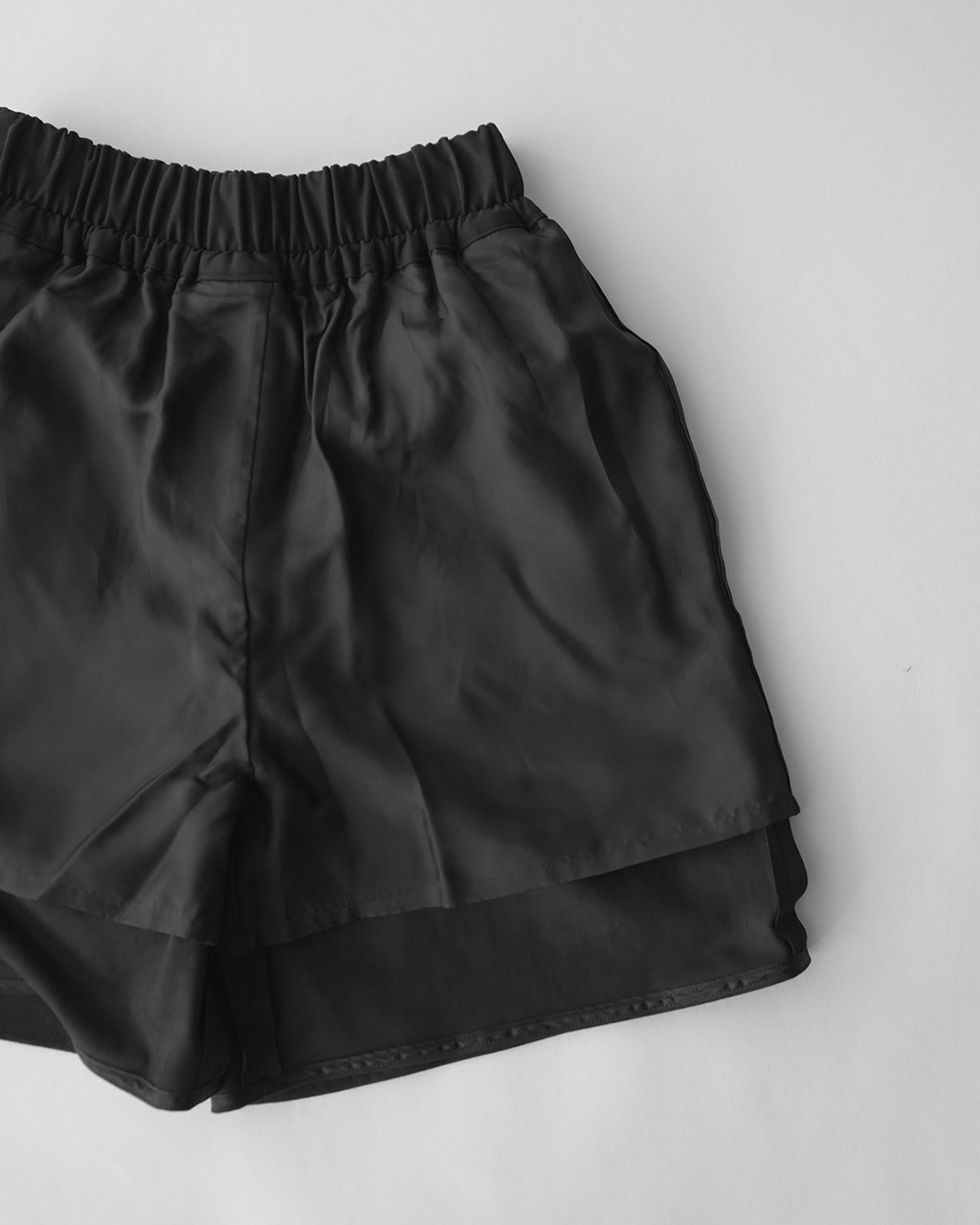 SYNTHETIC SUEDE SHORTS 126520111