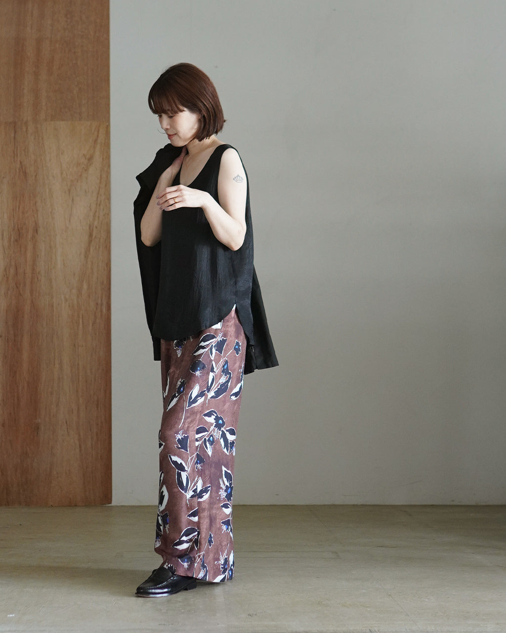 PAINTING FLORA PANTS 126214112