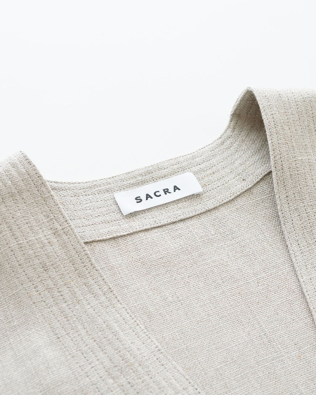SACRA サクラ RUSTIC LINEN TOP ラスティック リネン トップ | Crouka(クローカ)