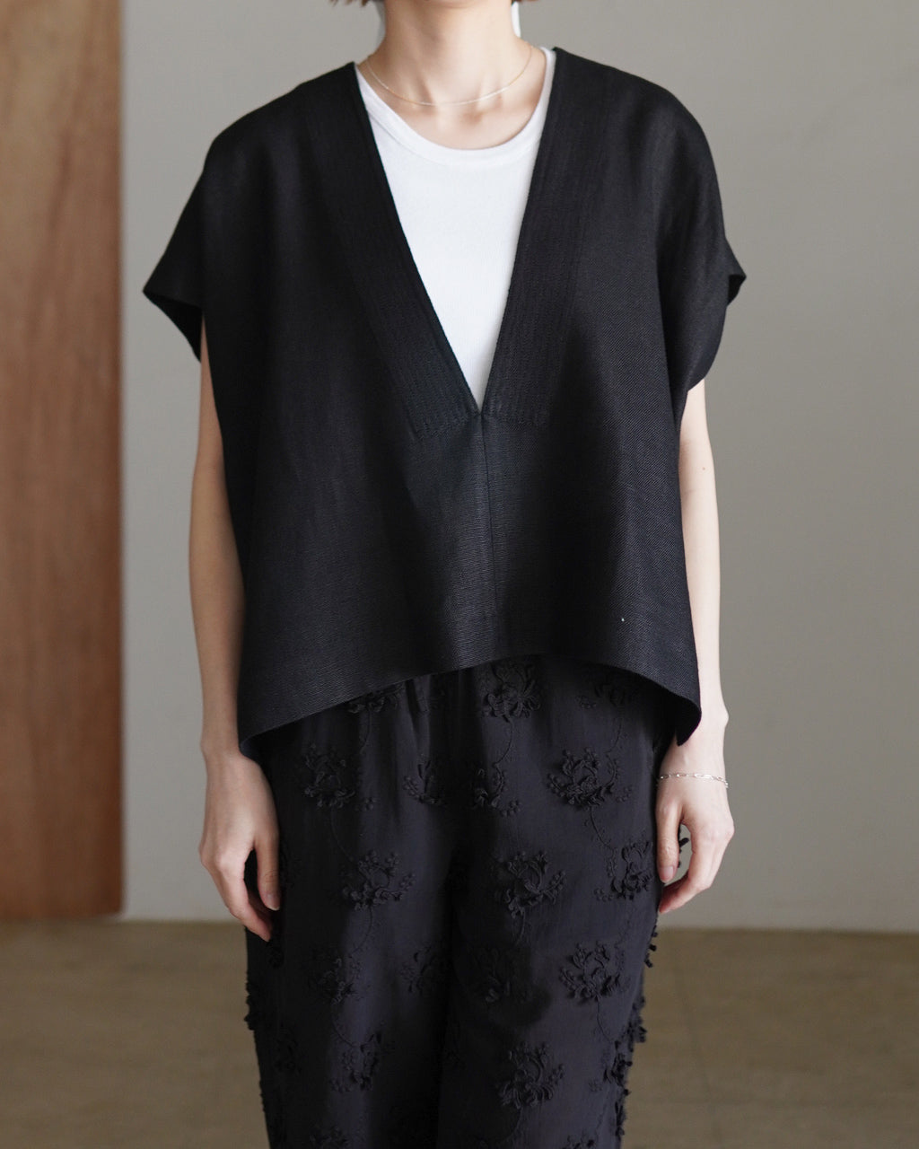 SACRA サクラ RUSTIC LINEN TOP ラスティック リネン トップ | Crouka(クローカ)