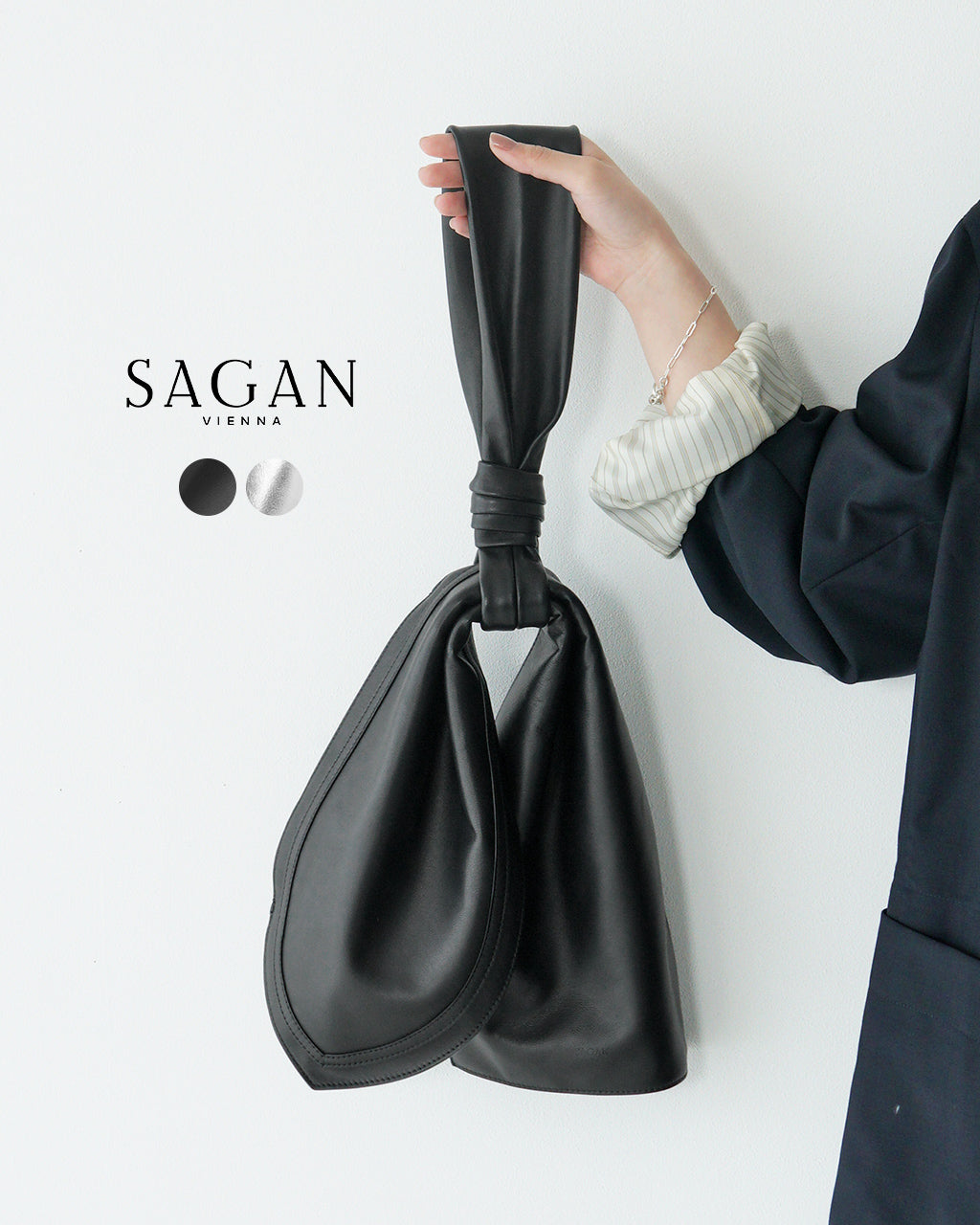 SAGAN VIENNA サガンヴィエナ MISER BAG ワンハンドルバッグ  鞄 ハンドバッグ 小物 レザー 本革 コンパクト フォーマル MI軽量  正規品 【クーポン対象外】【送料無料】