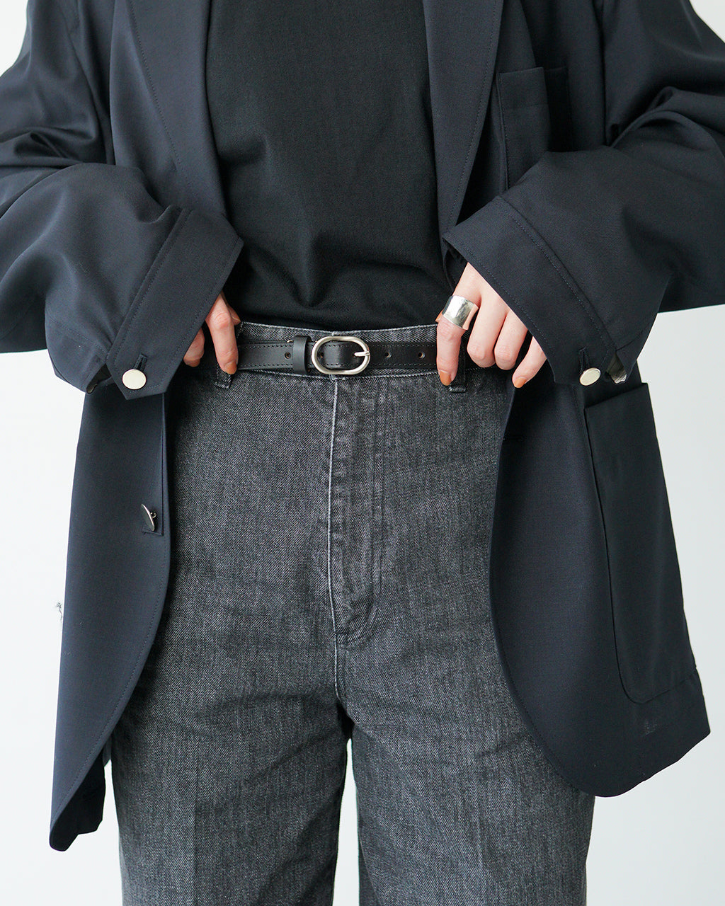 SAGAN VIENNA サガンヴィエナ  細身ベルト WATOJI BELT 小物 日本製レザー ギフト  W_BELT【送料無料】【クーポン対象外】