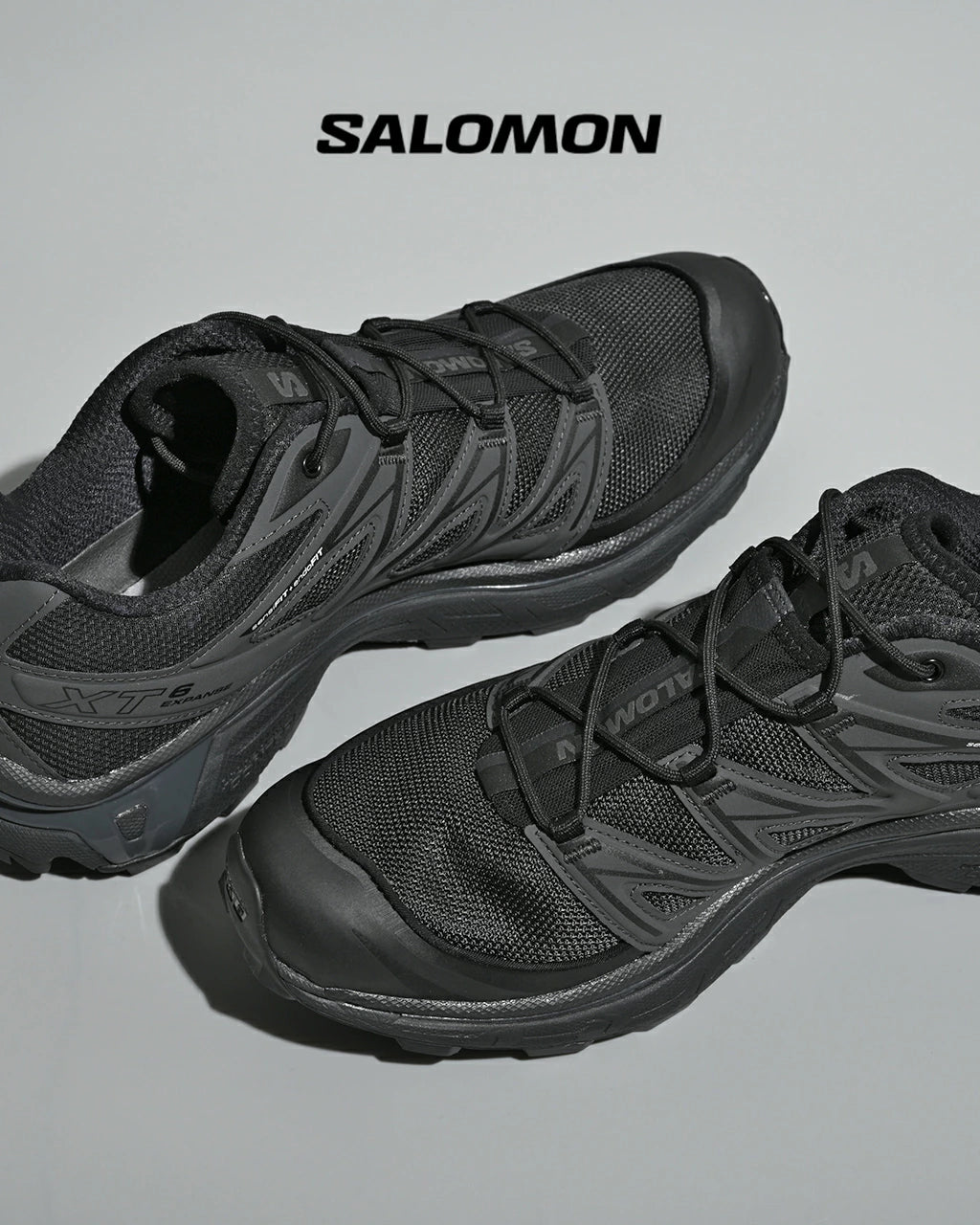 SALOMON サロモン XT-6 EXPANSE スニーカー レースアップ ブラック  L41741300【クーポン対象外】【送料無料】