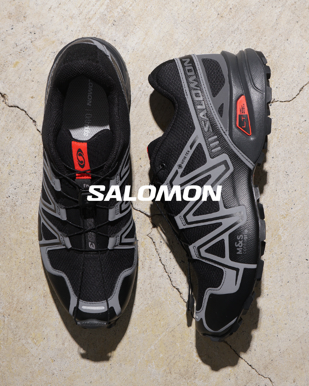 SALOMON サロモン スポーツスタイルシューズ スニーカー SPEEDCROSS 3 GTX スピードクロス 3 ゴアテックス L47731700【クーポン対象外】【送料無料】