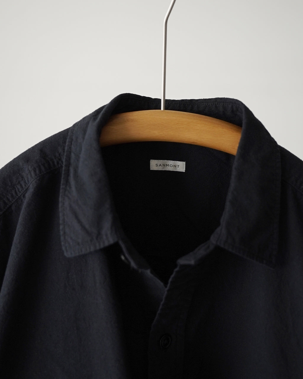 SANMONT サンモント Cotton Silk Nep Work Shirt ワークシャツ コットンシルクネップ｜Crouka(クローカ)