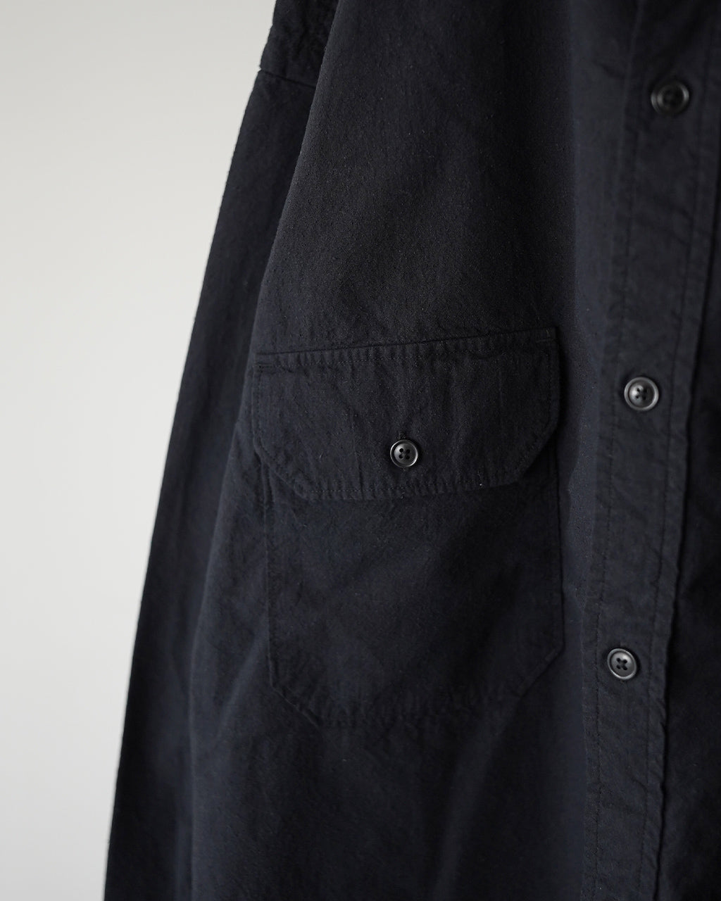 SANMONT Cotton Silk Nep Work Shirt サンモント コットンシルク