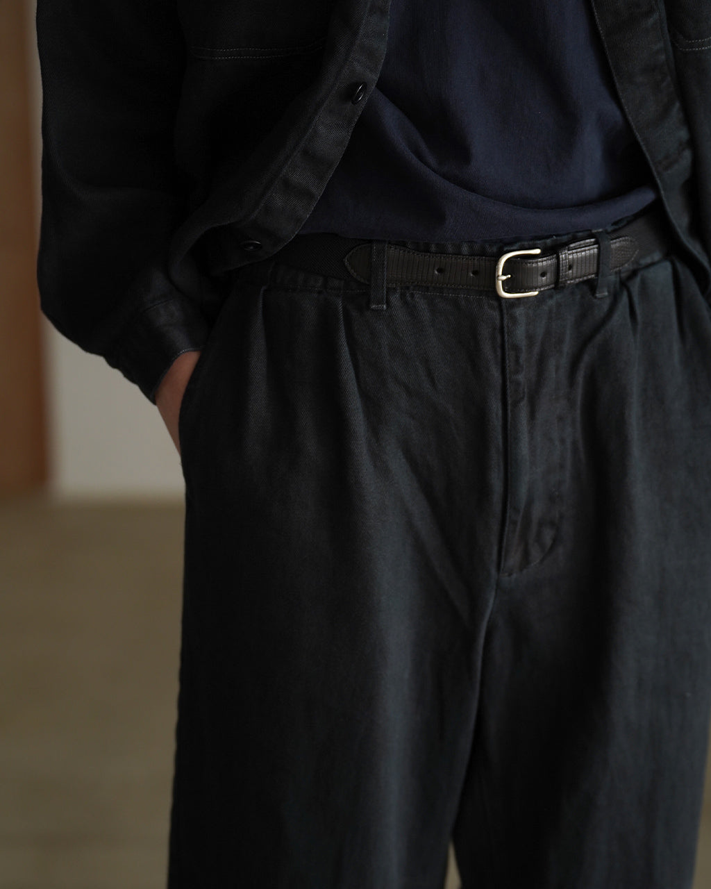 SANMONT サンモント Garment Dyed Linen Pants パンツ ガーメントダイ リネン｜Crouka(クローカ)