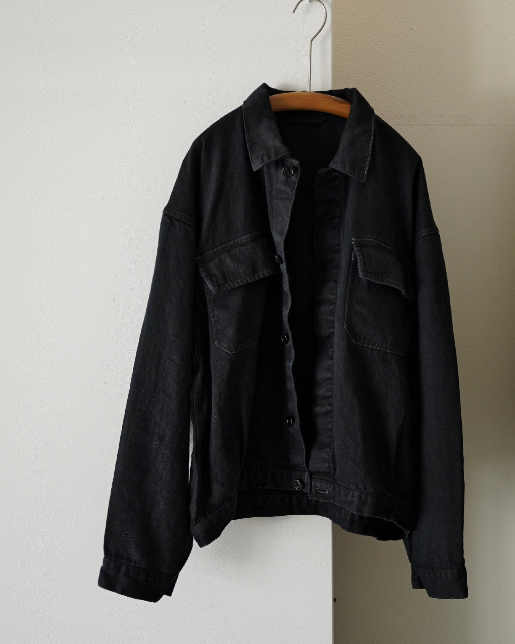 SANMONT Garment Dyed Linen Work Jacket サンモント リネンワーク