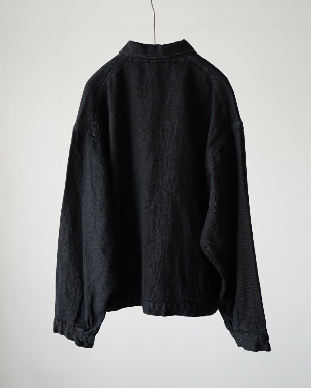 完売品 スリードッツ Linen rayon jacket 黒 S〜M リネン ULTERIOR LINEN RAYON TWILL WORK SHIRT JACKET | 大阪心斎橋のメンズ