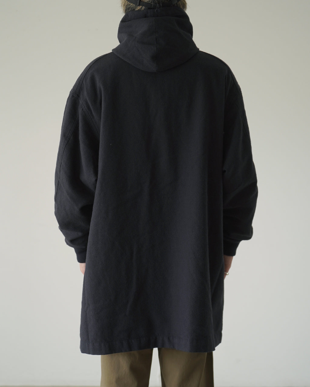 Wool Twill Hooded Coat SWA0205