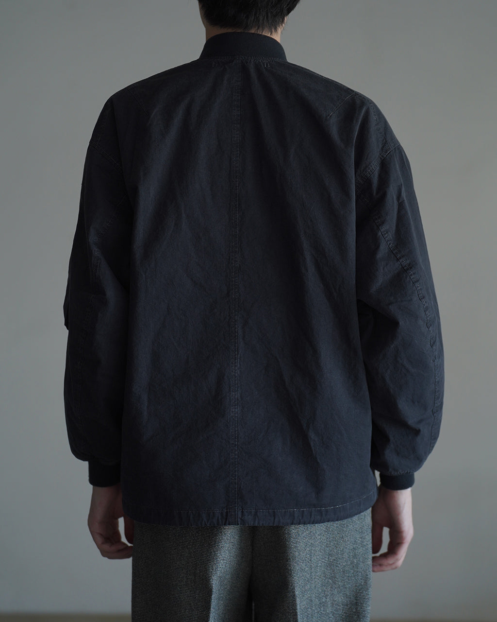 Garment Dyed Zip Blouson SWA0203