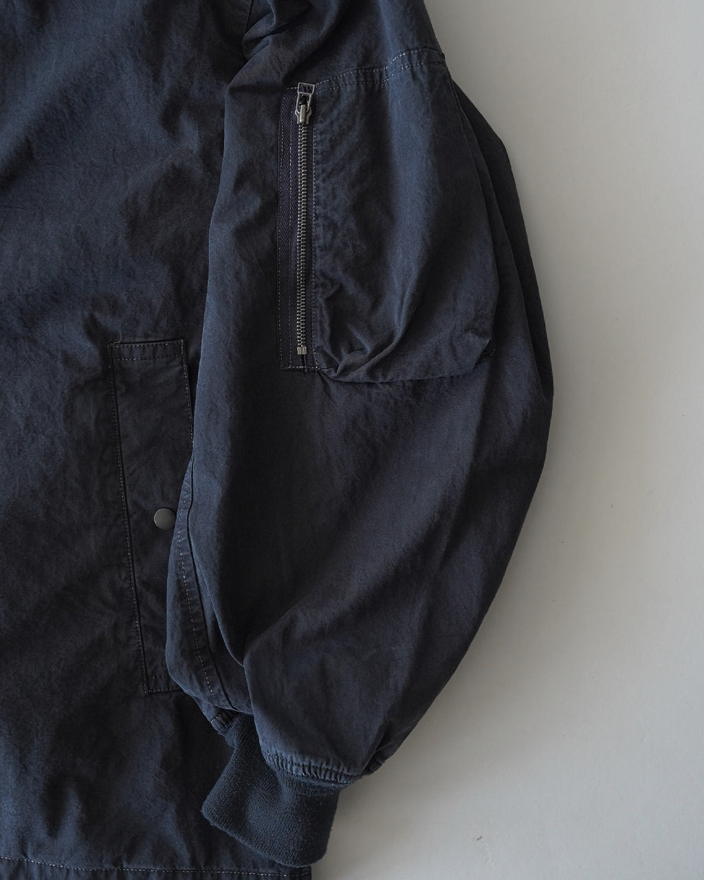 Garment Dyed Zip Blouson SWA0203