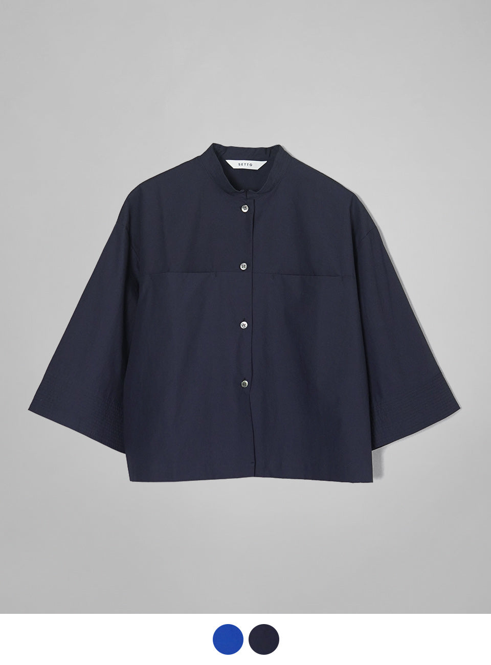 SETTO セット ステッチ シャツ stitch shirt スーピマコットン STLS0017【送料無料】