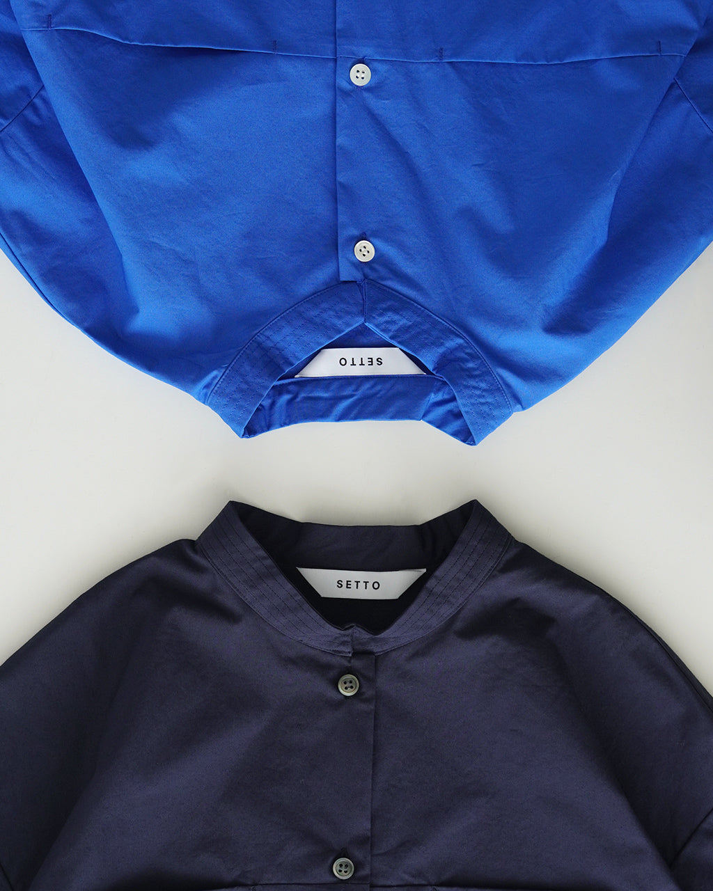 SETTO セット ステッチ シャツ stitch shirt スーピマコットン STLS0017【送料無料】