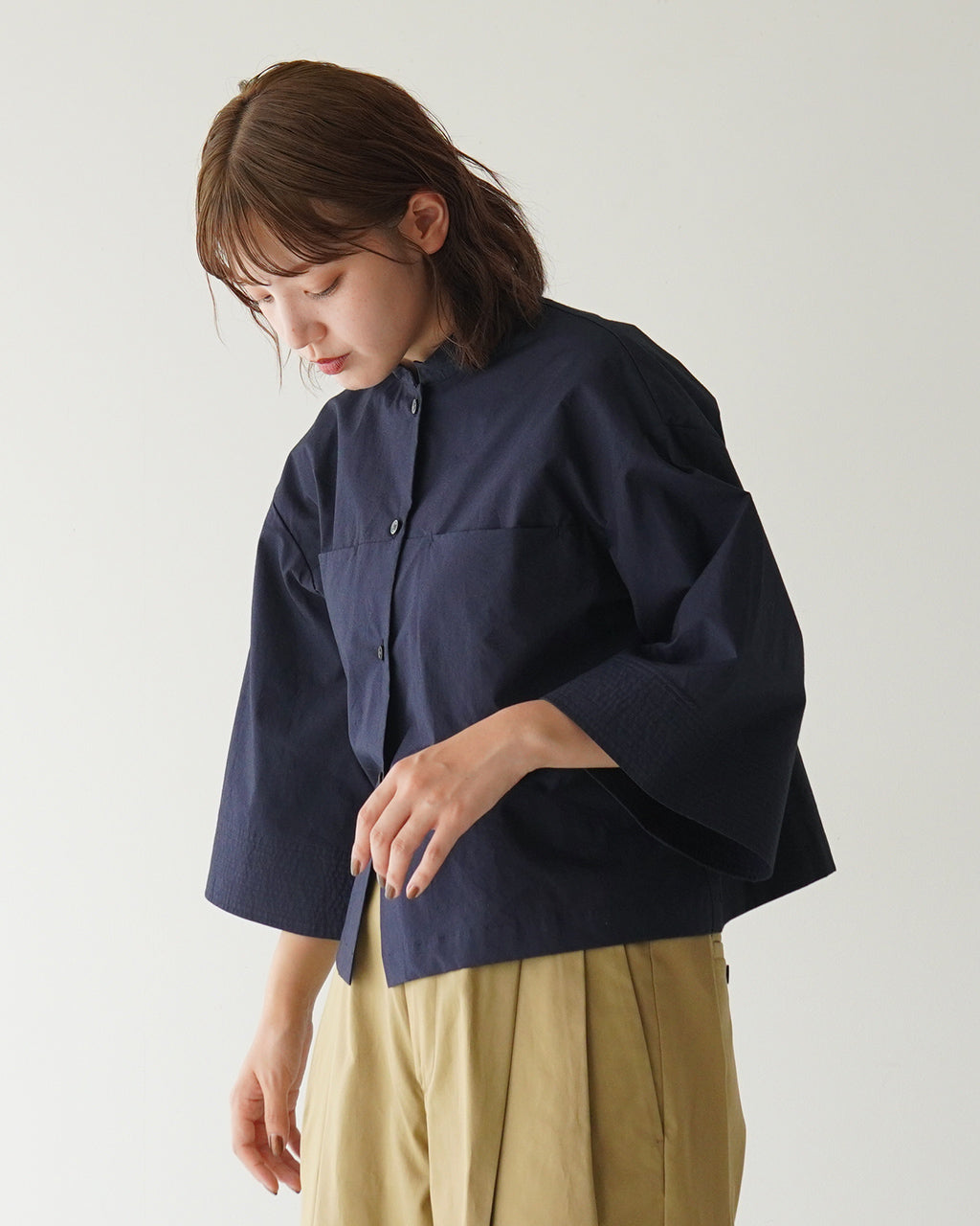 【SALE！40%OFF】SETTO セット ステッチ シャツ stitch shirt スーピマコットン STLS0017【送料無料】