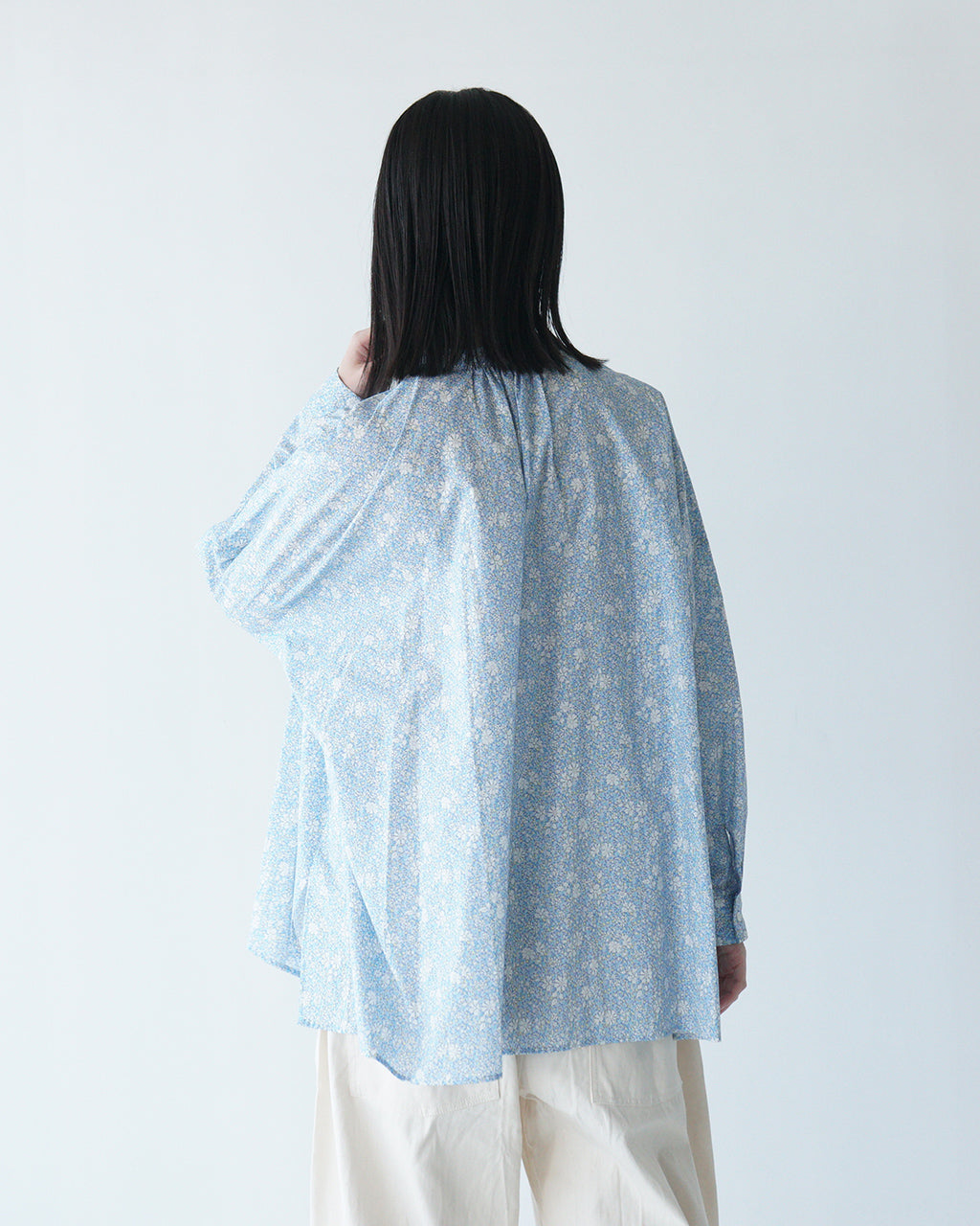 SETTO セット リバティファームズシャツ LIBERTY FARMS SHIRT ブラウス プリント 花柄 STLS0024【送料無料】