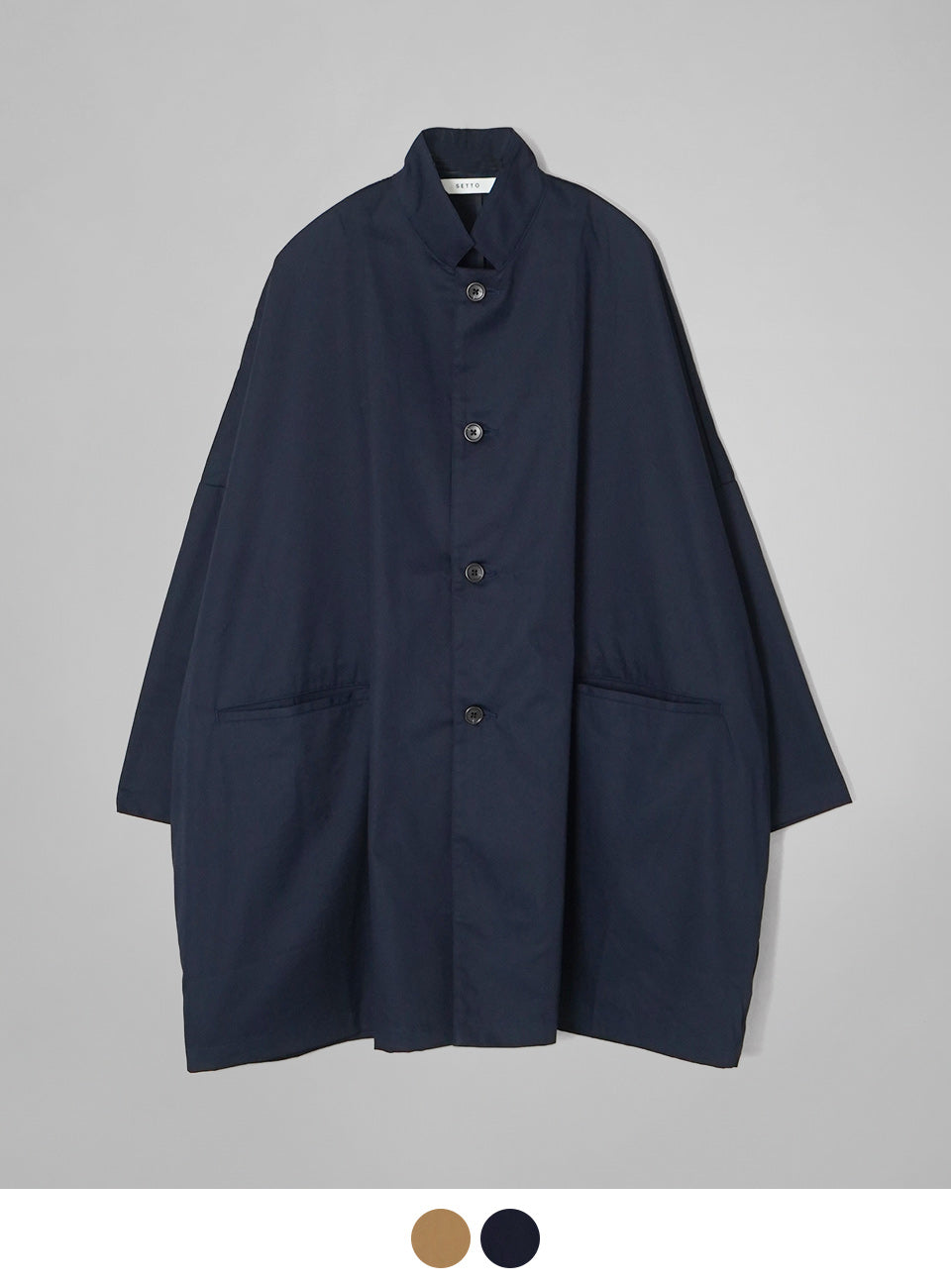 【SALE！20%OFF】SETTO セット マーケットジャケット MARKET JKT オーバーサイズ コート STOT0405【送料無料】