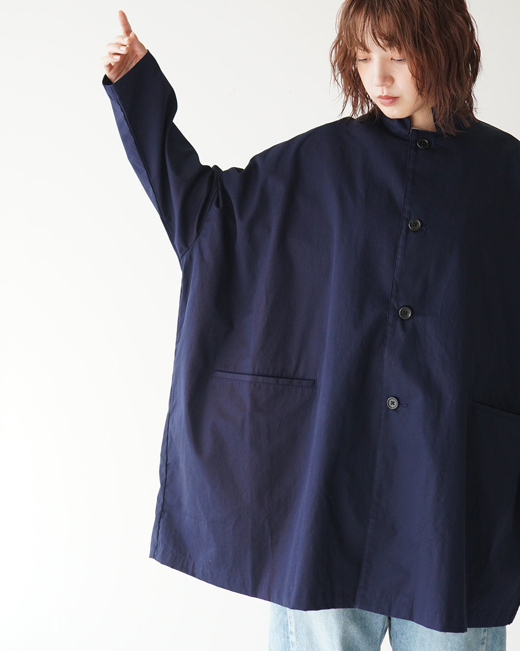 【SALE！20%OFF】SETTO セット マーケットジャケット MARKET JKT オーバーサイズ コート STOT0405【送料無料】