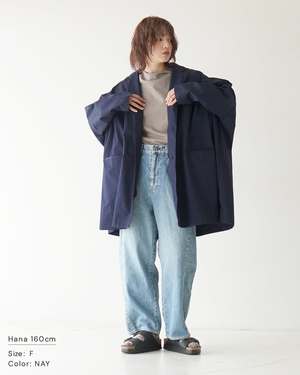 【SALE！20%OFF】SETTO セット マーケットジャケット MARKET JKT オーバーサイズ コート STOT0405【送料無料】