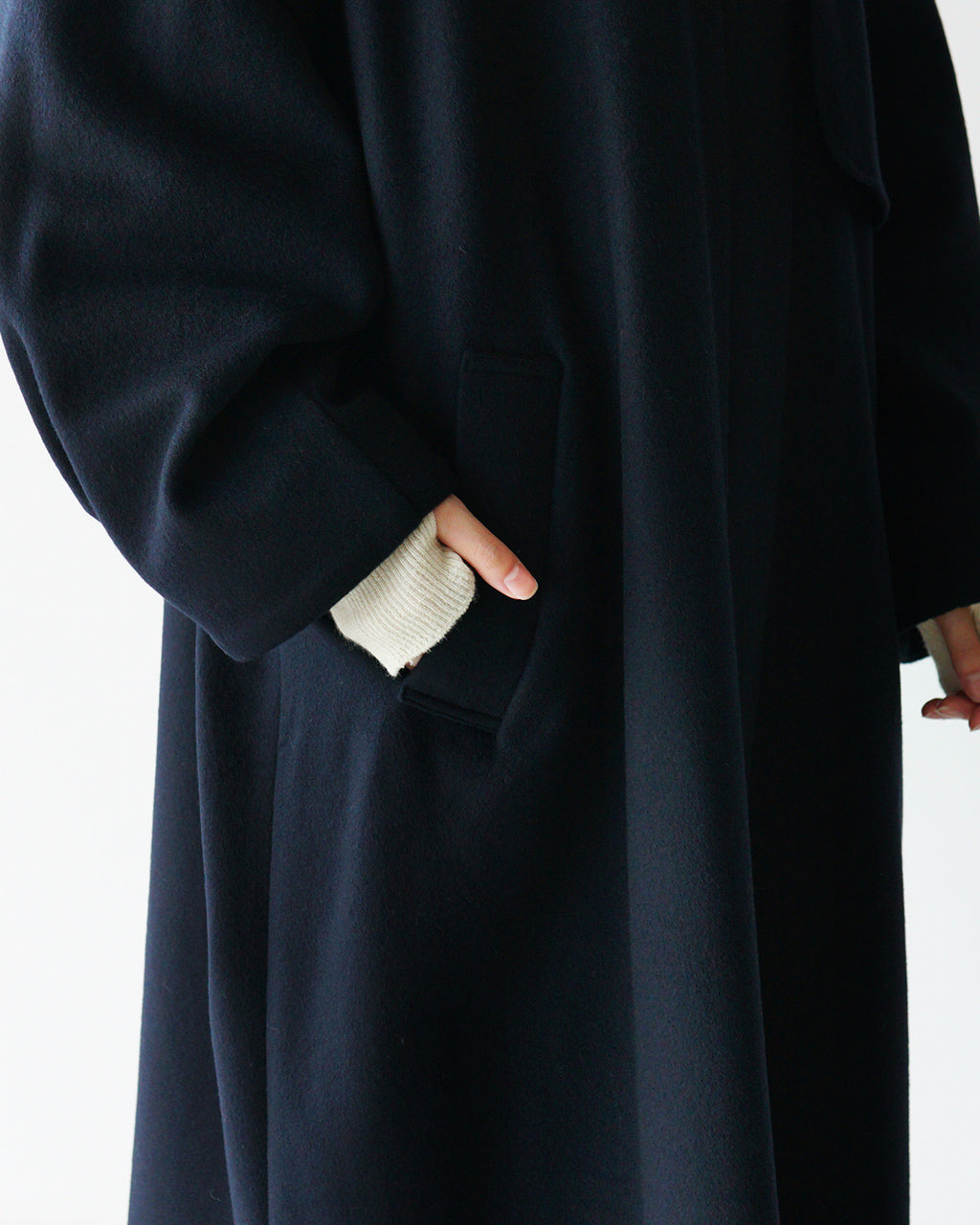 【SALE！20%OFF】SETTO セット ノーカラーコート gan coat ガンパッチ ウール STOT0407【送料無料】