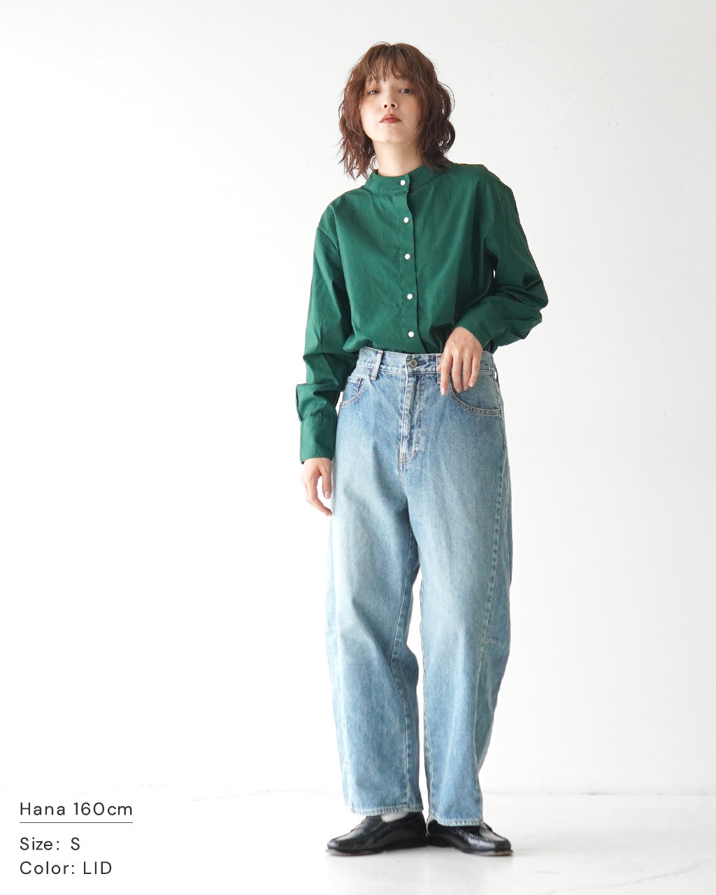 SETTO セット パネル ジーンズ デニムパンツ ワイド panel jeans フルレングス STPT0021【送料無料】