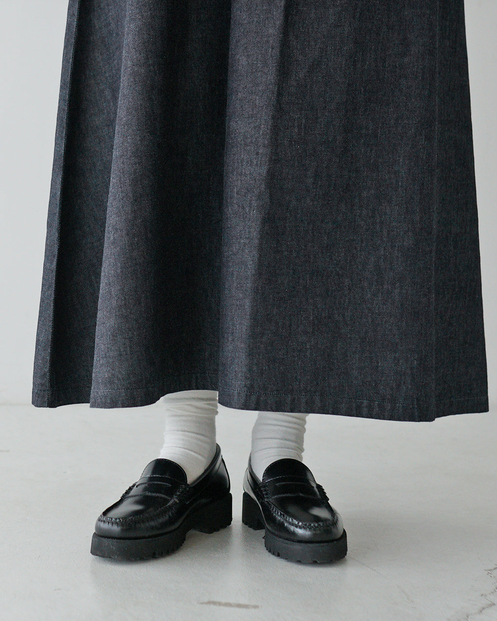 SETTO セット デニムスカート ロング MACHUPICHU SKIRT STSK0009【送料無料】