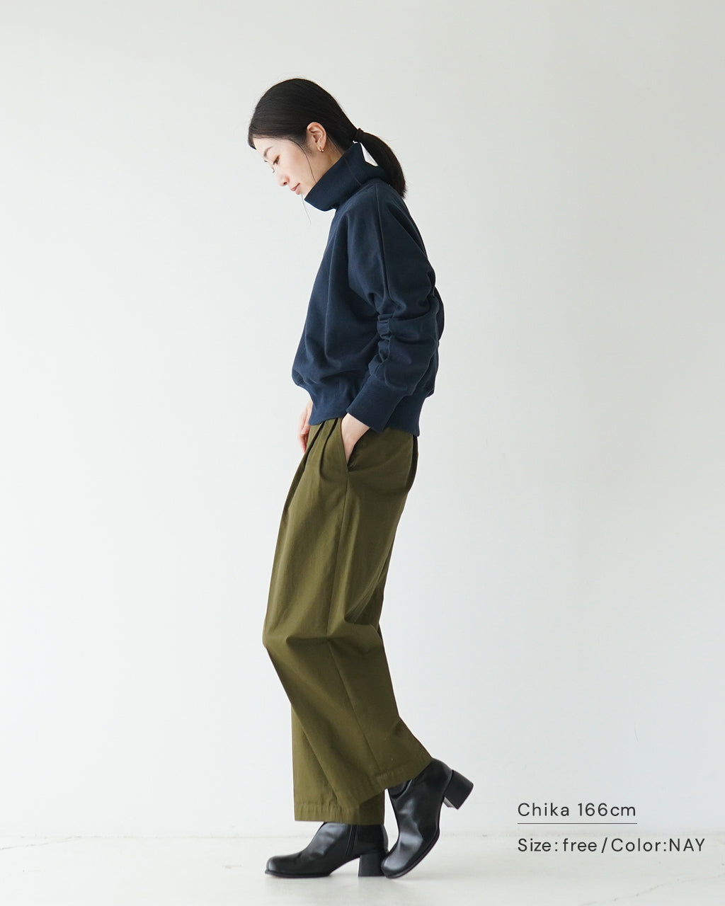 【SALE！40%OFF】SETTO セット ハイネック スウェット  hineck sweat STSW0003【送料無料】