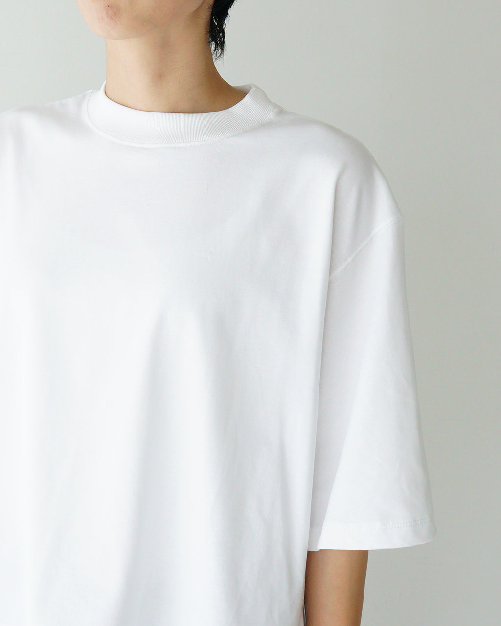 【SALE！20%OFF】SETTO セット 半袖Tシャツ MOON-T ムーンT カットソー 袖フレア クルーネック プルオーバー ニュアンスカラー STTS0014