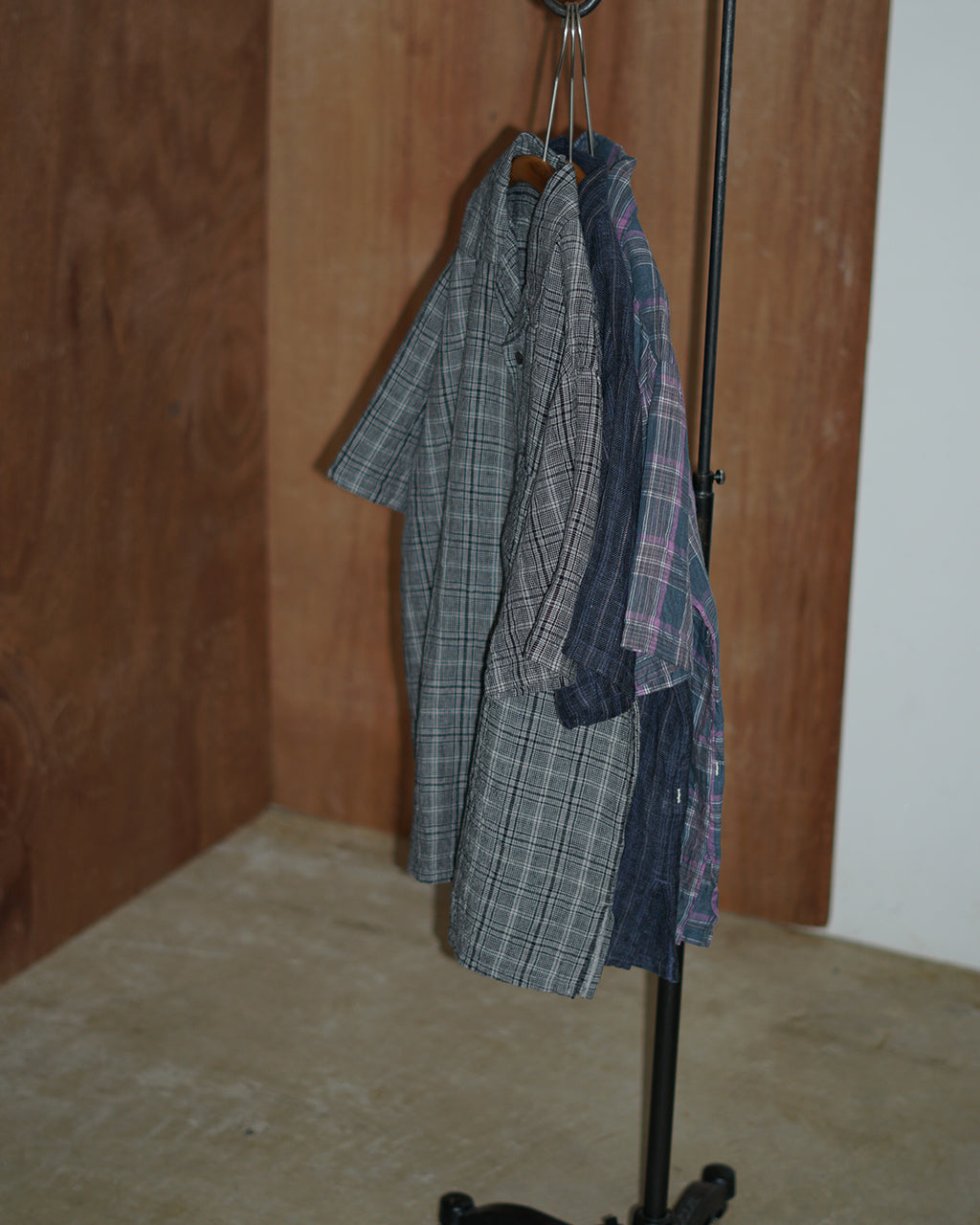 LINEN OPEN COLLAR SHIRT SV-SH-033