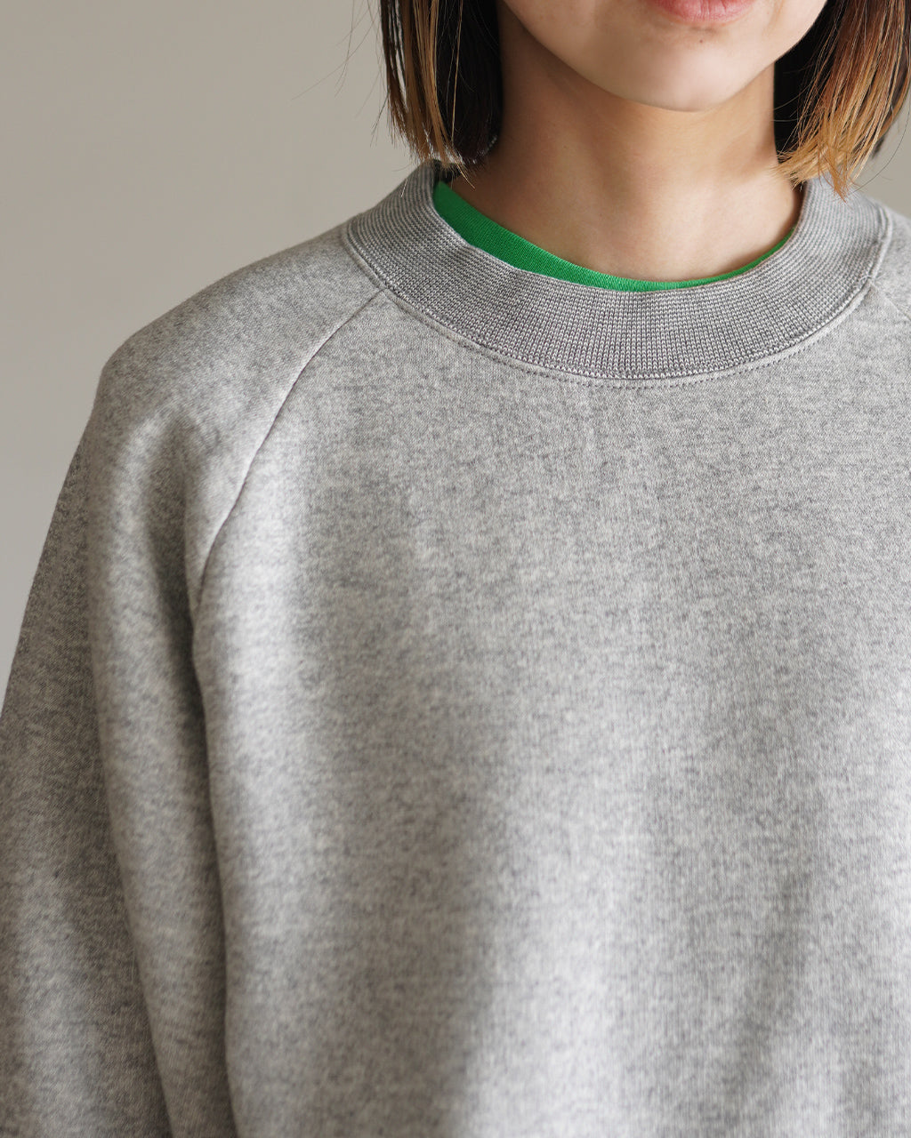 THE SHINZONE シンゾーン クルーネック スウェット COMMON SWEAT 裏