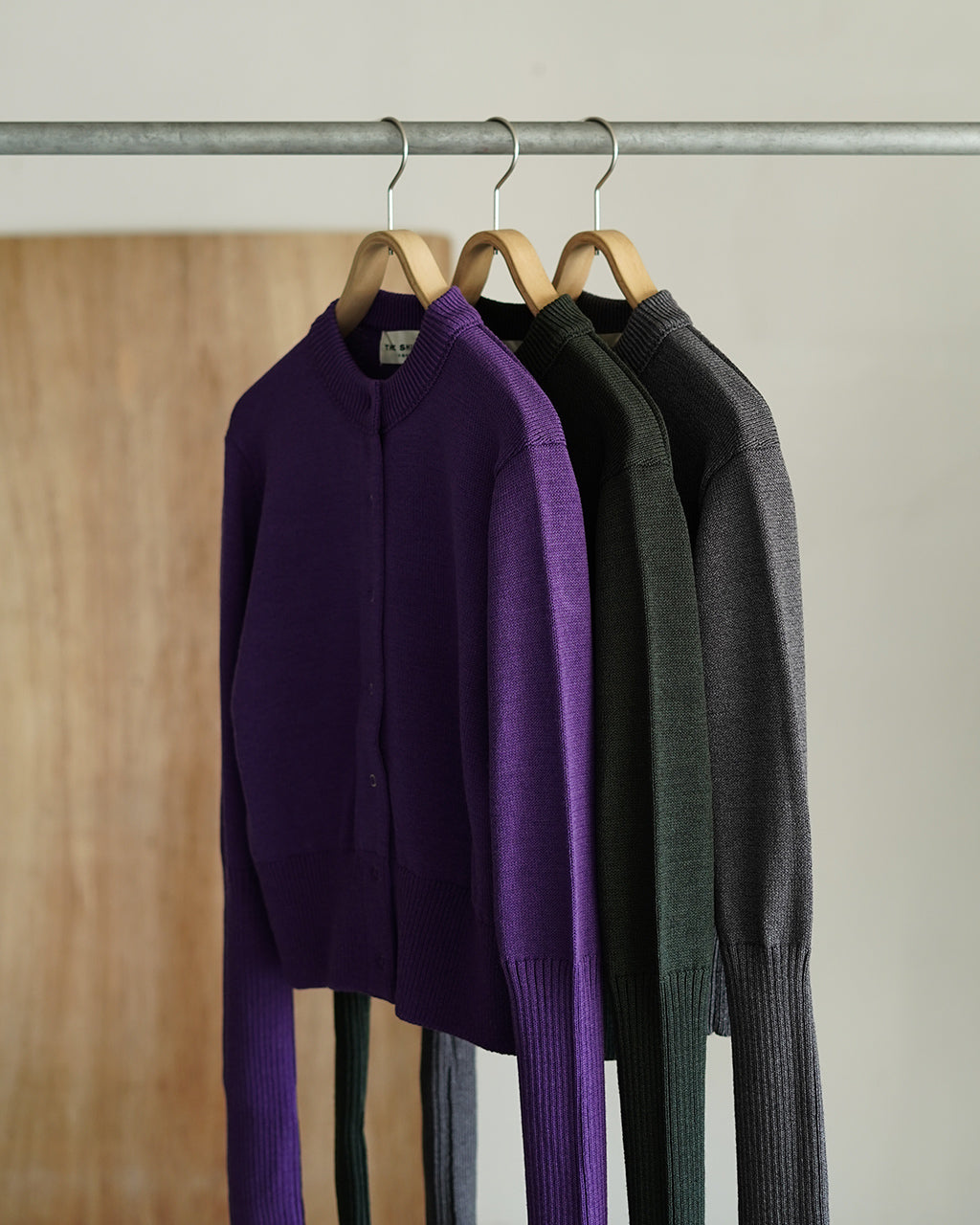THE SHINZONE LONG RIB CARDIGAN 23AMSNI05