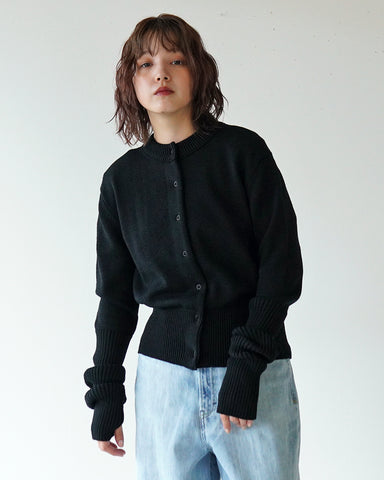THE SHINZONE シンゾーン ロング リブ カーディガン LONG RIB CARDIGAN 23AMSNI05【送料無料】
