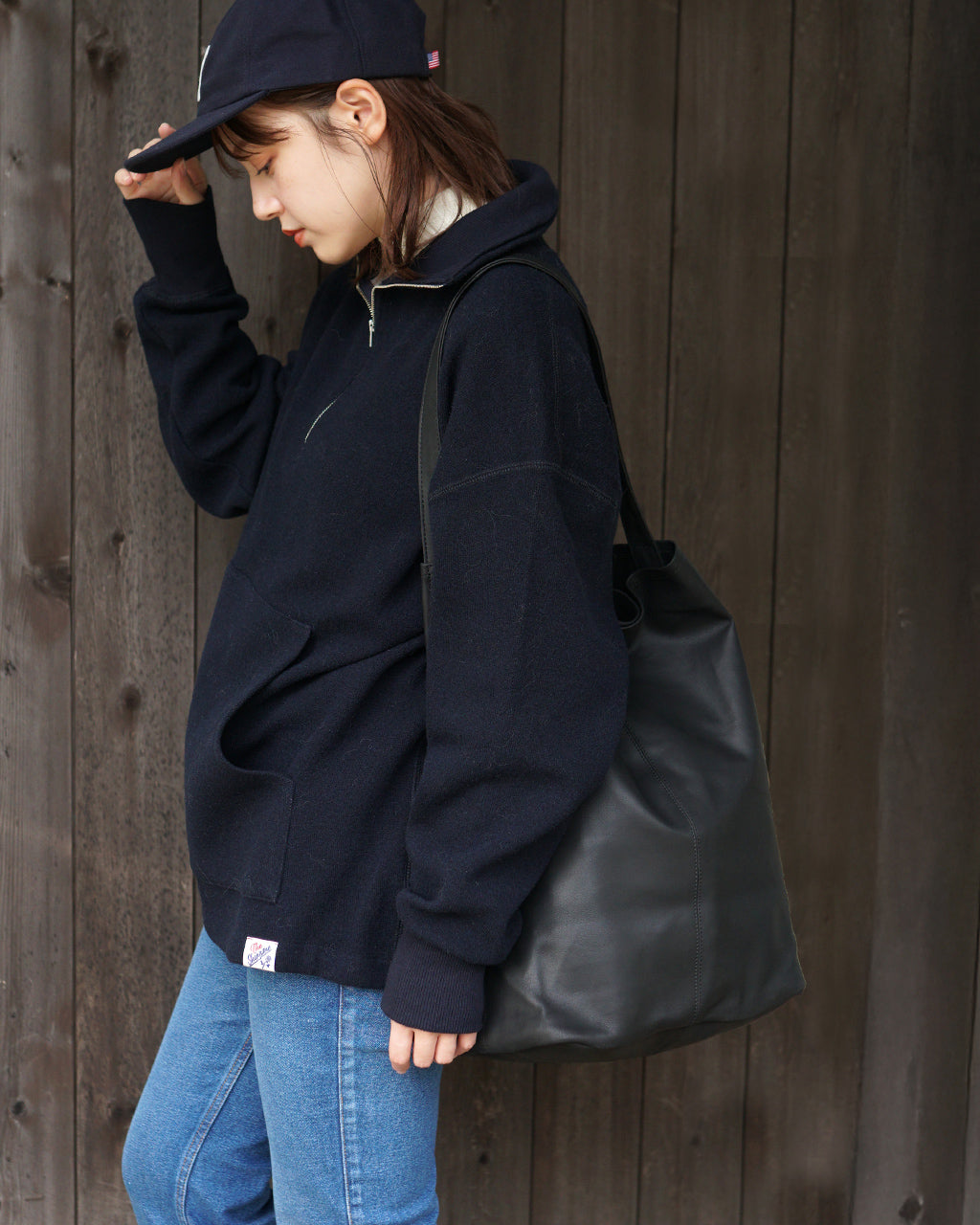 THE SHINZONE シンゾーン スウェット ハーフジップ トレーナー HALF ZIP SWEATSHIRT 24AMSCU01 1110【送料無料】