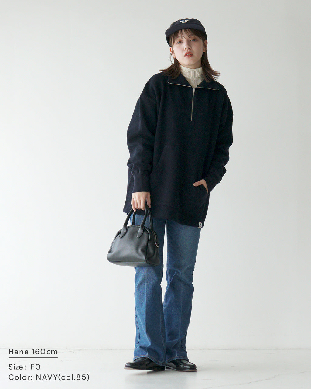 ＼合計3万円以上購入で20%OFFクーポン！／THE SHINZONE シンゾーン スウェット ハーフジップ トレーナー HALF ZIP SWEATSHIRT 24AMSCU01 1110【送料無料】