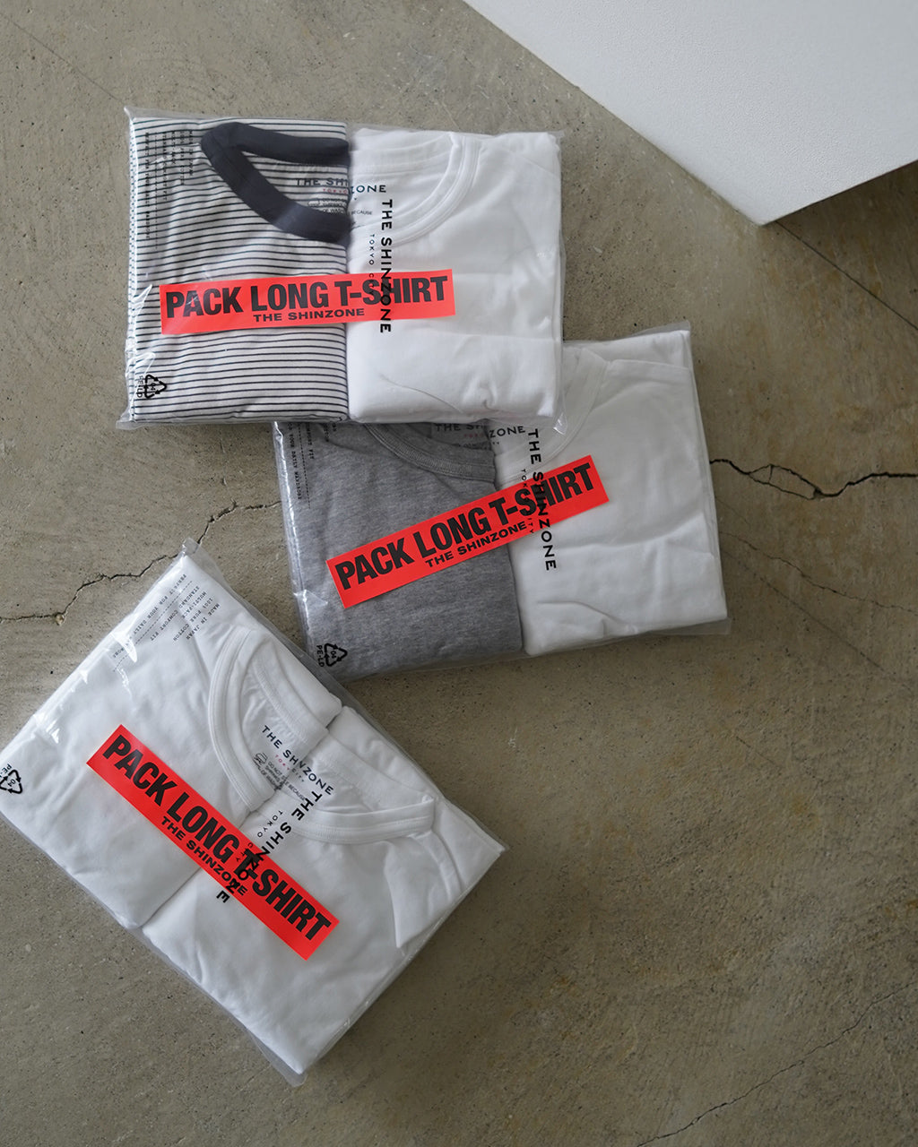 THE SHINZONE シンゾーン ロングスリーブTシャツ 2枚セット PACK LONG