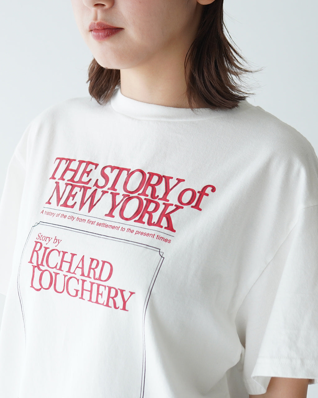 【SALE！40%OFF】THE SHINZONE シンゾーン ザ ストーリー オブ ニューヨーク Tシャツ THE STORY OF NEW YORK TEE トップス 半袖 24AMSCU05