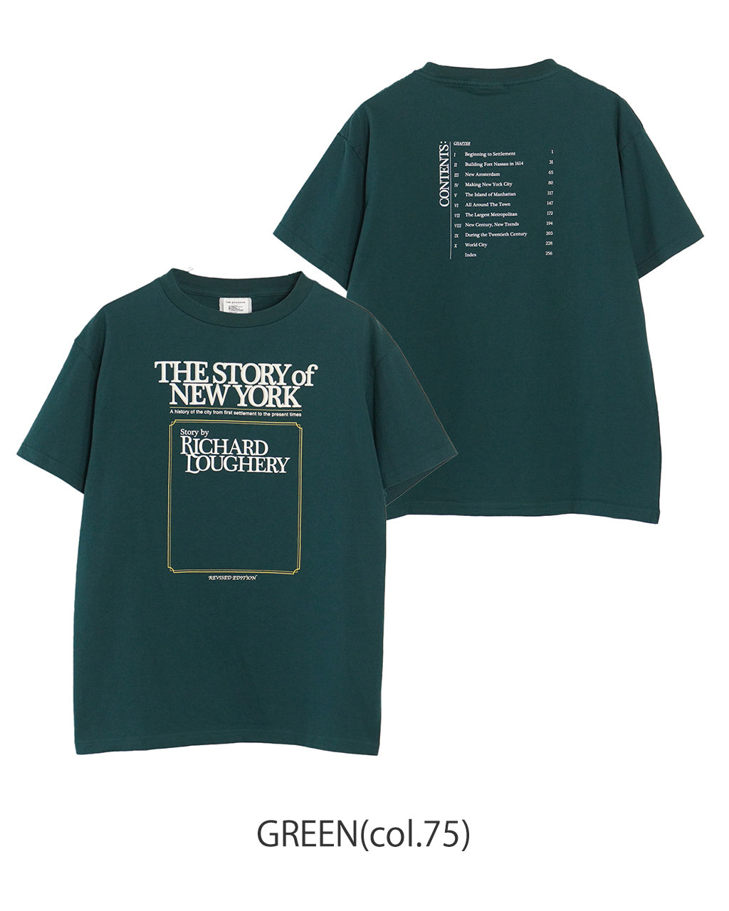 【SALE！40%OFF】THE SHINZONE シンゾーン ザ ストーリー オブ ニューヨーク Tシャツ THE STORY OF NEW YORK TEE トップス 半袖 24AMSCU05