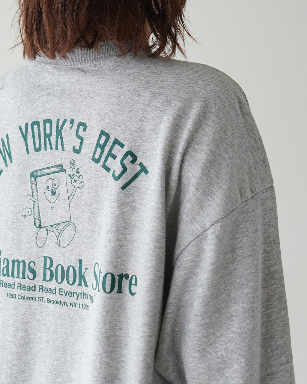 【SALE！20%OFF】THE SHINZONE シンゾーン ブックストア スウェット シャツ BOOK STORE SWEATSHIRT 24AMSCU08【送料無料】