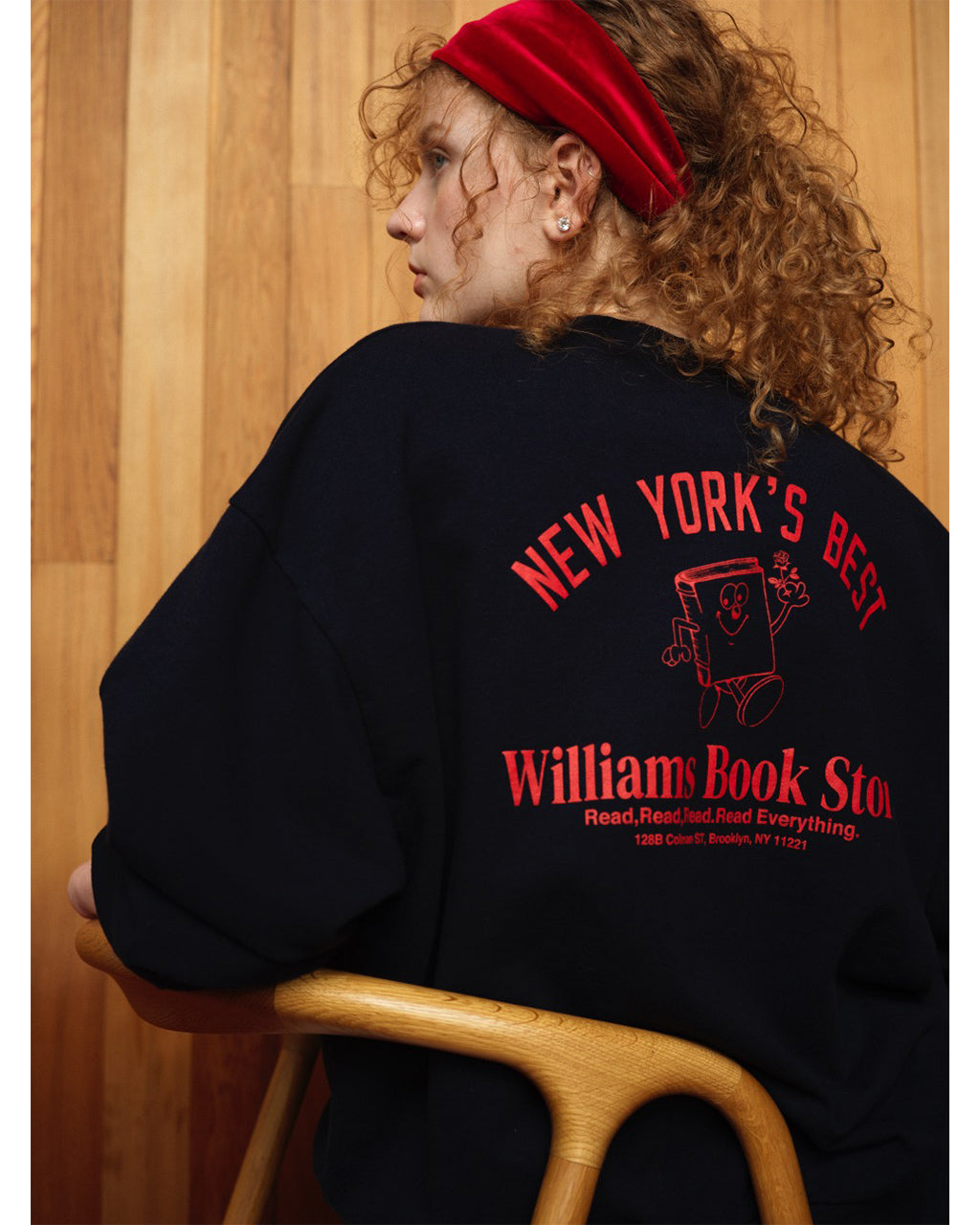 【SALE！20%OFF】THE SHINZONE シンゾーン ブックストア スウェット シャツ BOOK STORE SWEATSHIRT 24AMSCU08【送料無料】