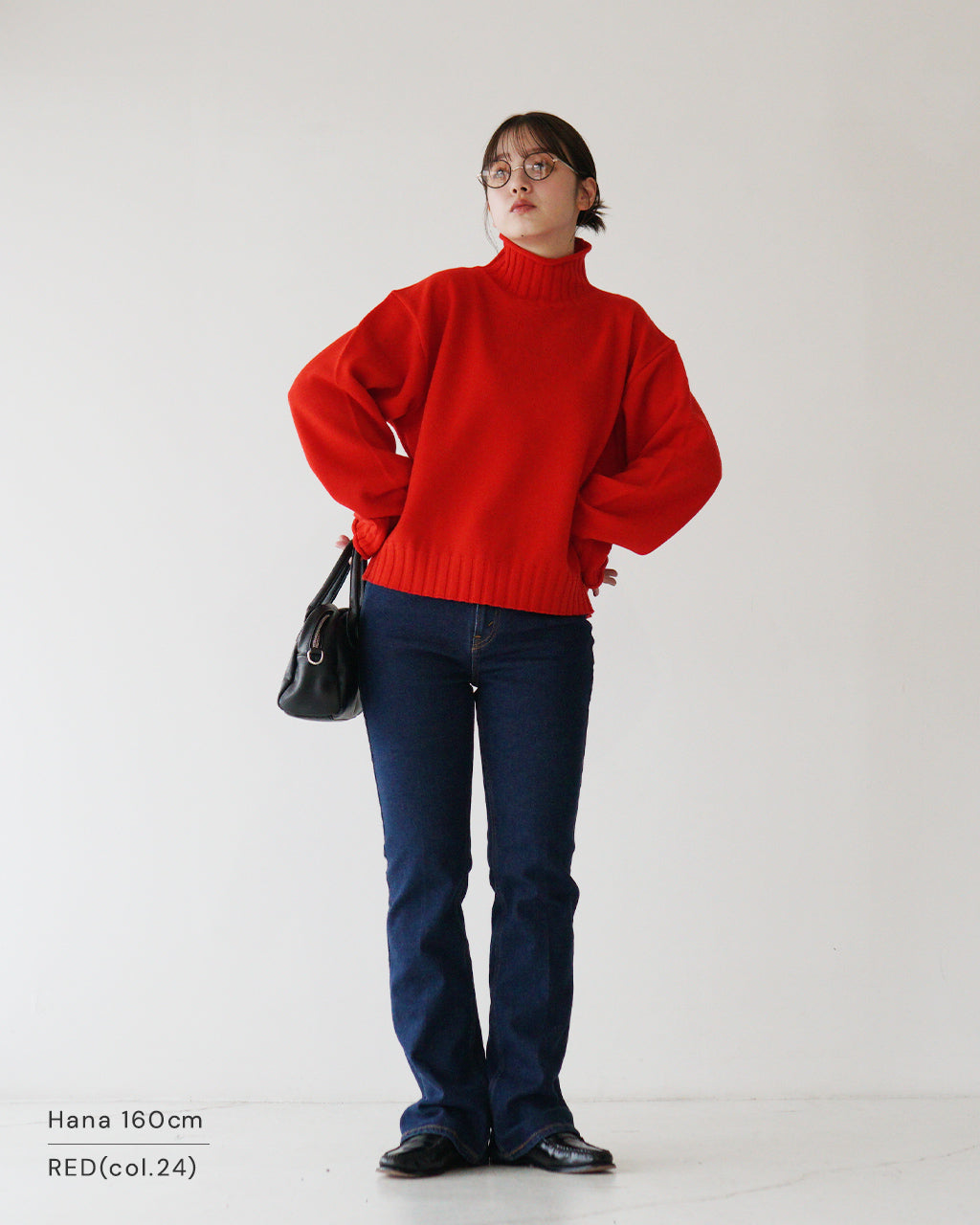 THE SHINZONE シンゾーン ハイネックニット セーター ウール WOOL HIGH NECK KNIT トップス 24AMSNI05【送料無料】