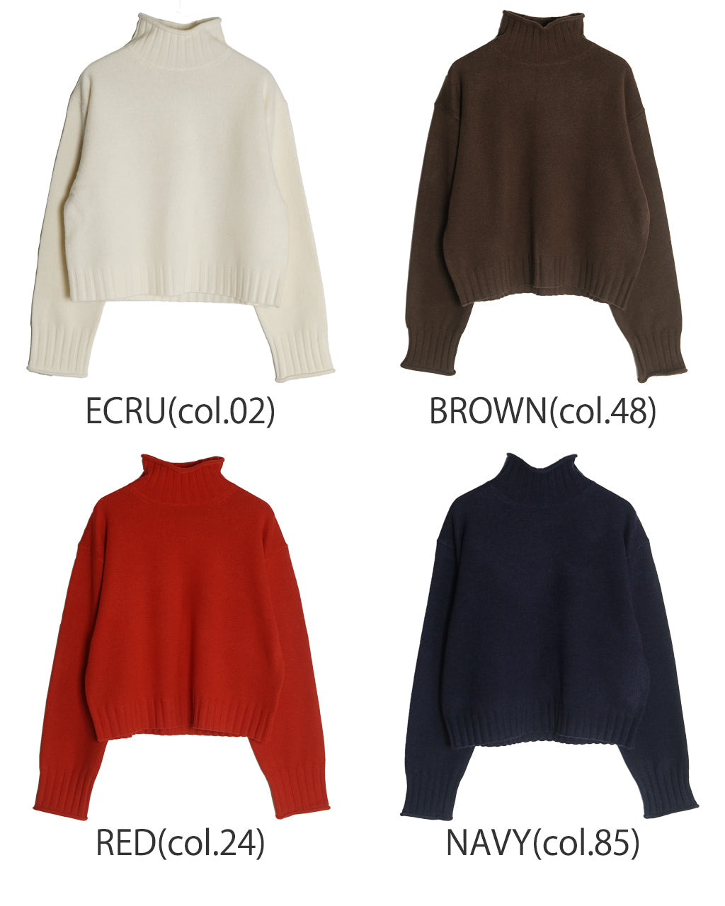 THE SHINZONE シンゾーン ハイネックニット セーター ウール WOOL HIGH NECK KNIT トップス 24AMSNI05【送料無料】