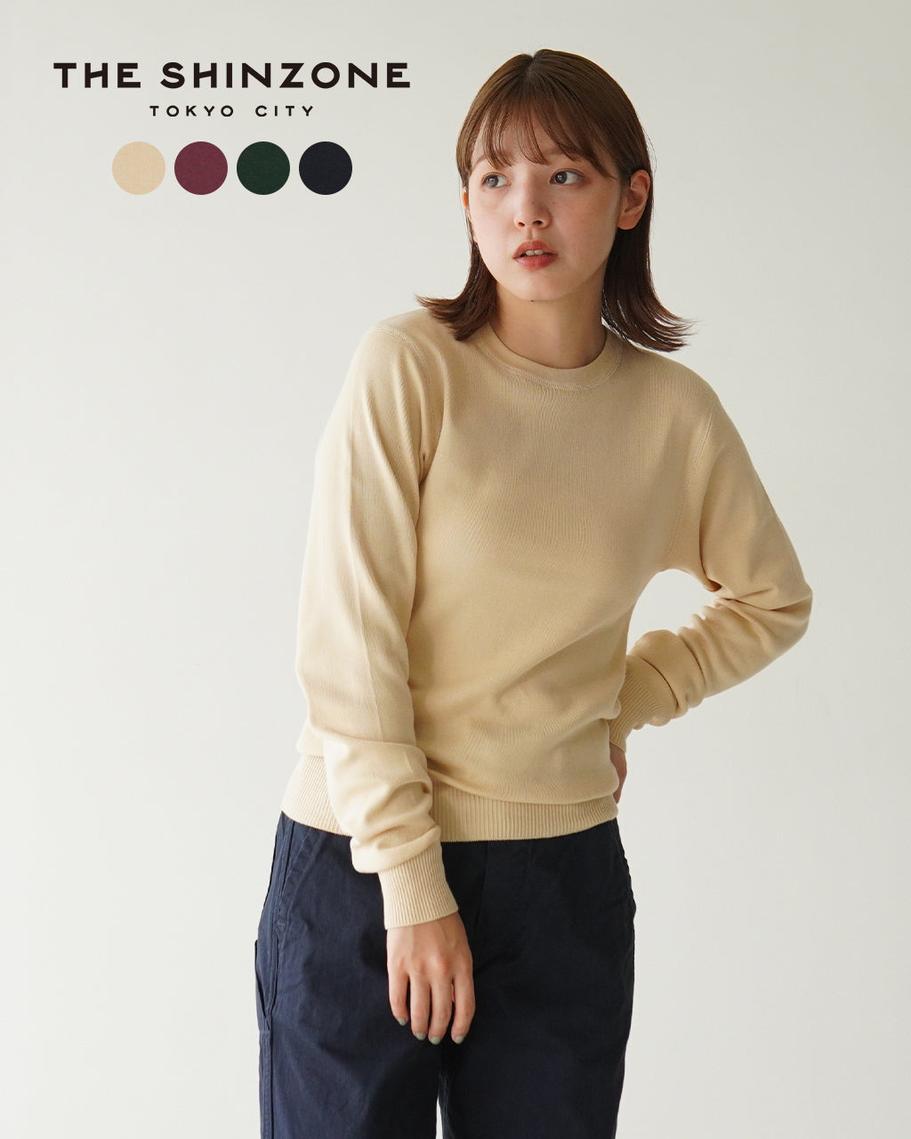 THE SHINZONE シンゾーン エブリデイ ニット EVERY DAY KNIT セーター 24AMSNI09【送料無料】