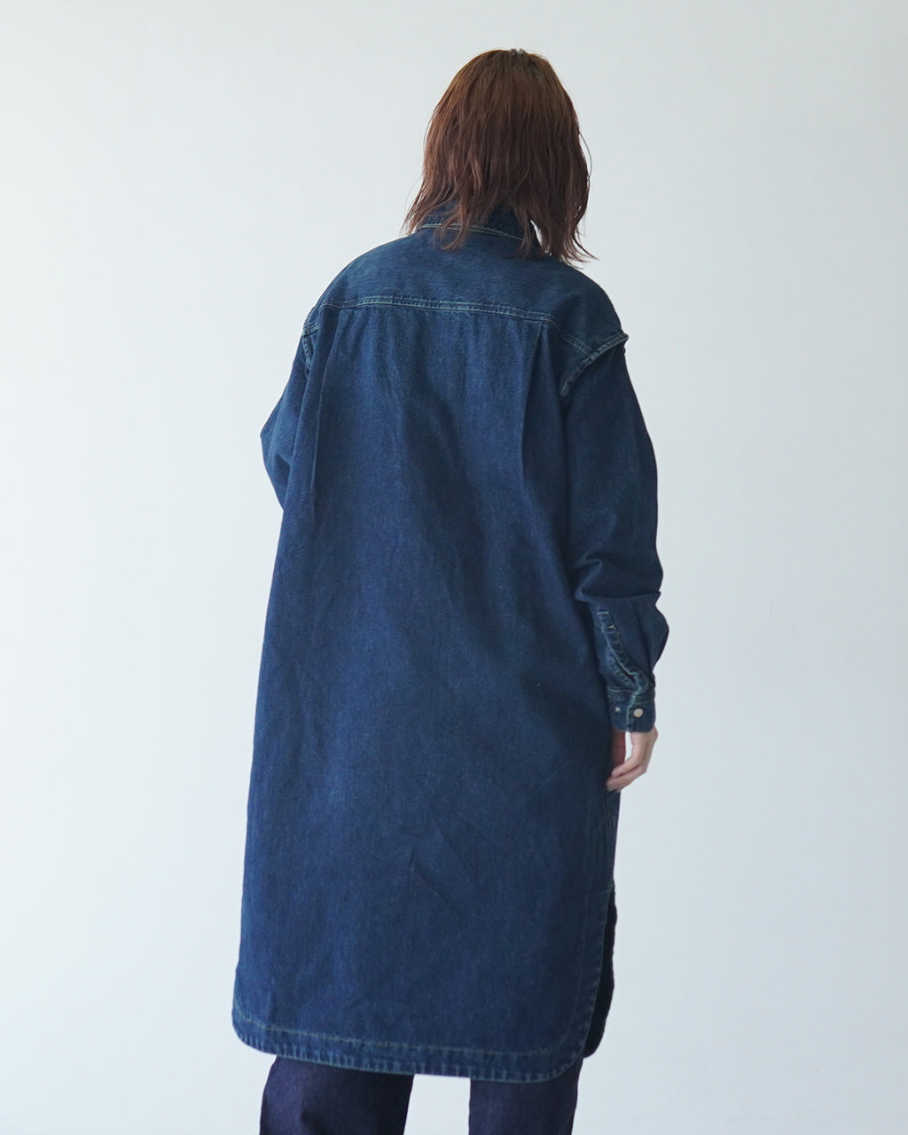 【SALE！30%OFF】THE SHINZONE シンゾーン ハーフジップ デニム ドレス HALF ZIP DENIM DRESS ワンピース 24AMSOP02【送料無料】